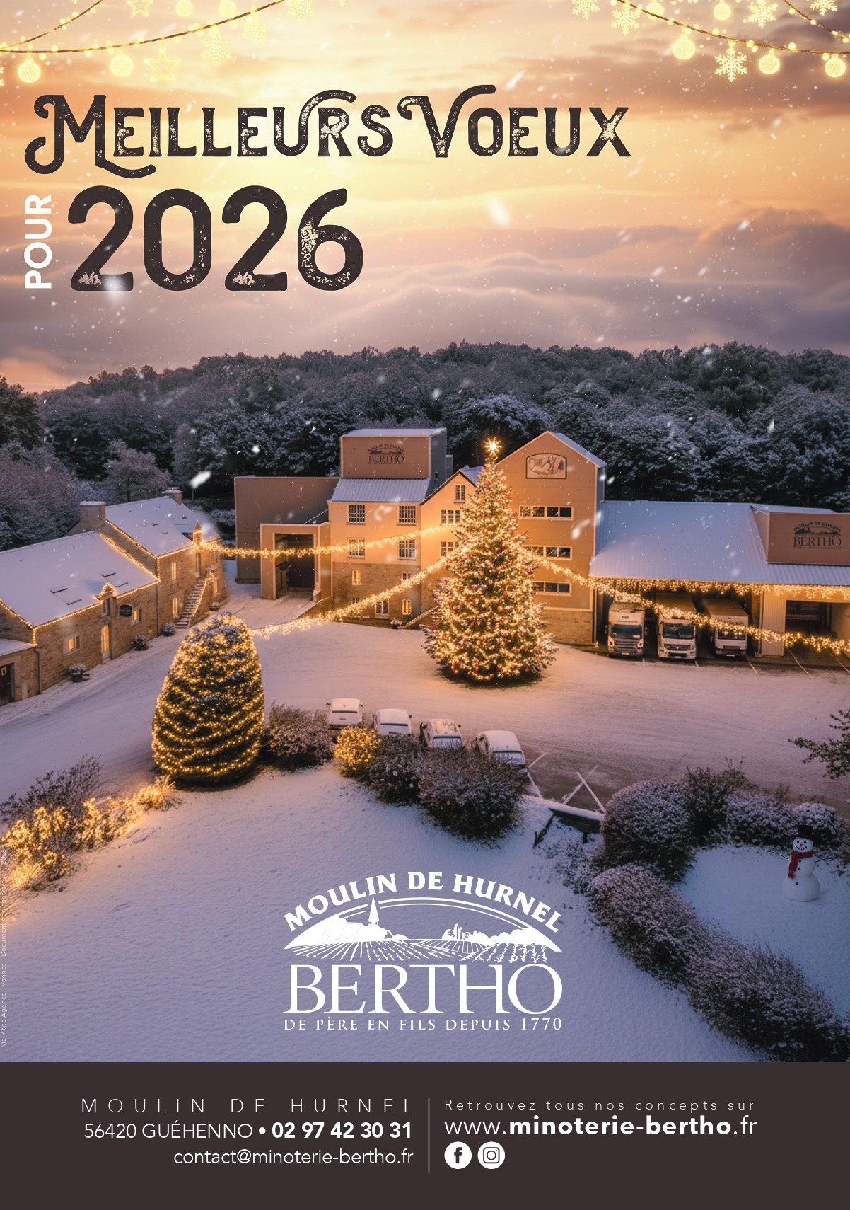 Lire la suite à propos de l’article Meilleurs vœux 2026 !