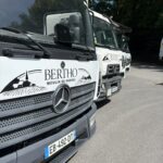 Les camions aux couleurs du moulin !